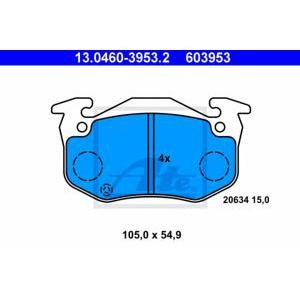 накладки ATE 13.0460-3953.2