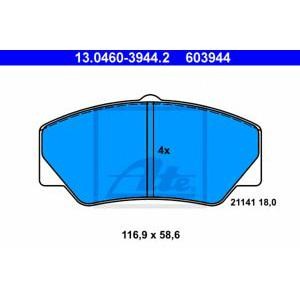 накладки ATE 13.0460-3944.2 
