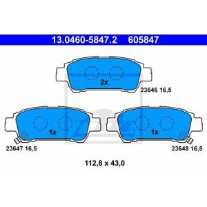 накладки ATE 13.0460-5847.2