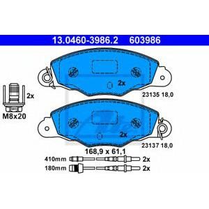 накладки ATE 13.0460-3986.2