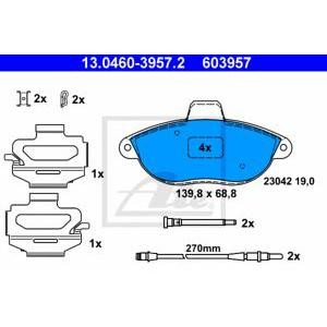 накладки ATE 13.0460-3957.2 