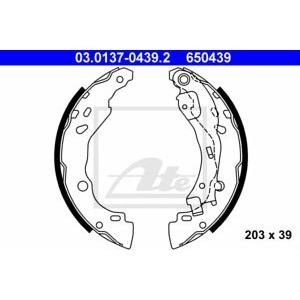 комплект спирачни челюсти ATE 03.0137-0439.2