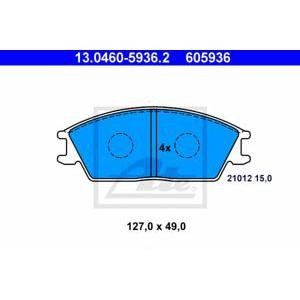 накладки ATE 13.0460-5936.2 
