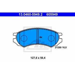 накладки ATE 13.0460-5949.2 