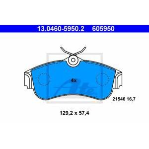 накладки ATE 13.0460-5950.2