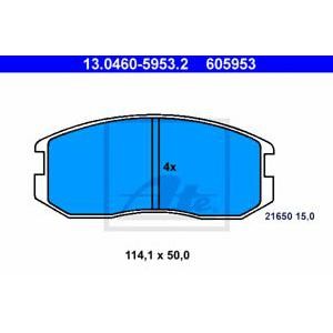 накладки ATE 13.0460-5953.2 
