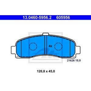 накладки ATE 13.0460-5956.2