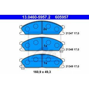 накладки ATE 13.0460-5957.2