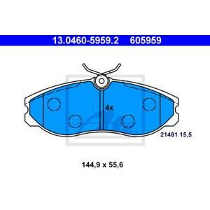 накладки ATE 13.0460-5959.2 