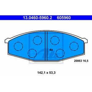 накладки ATE 13.0460-5960.2 