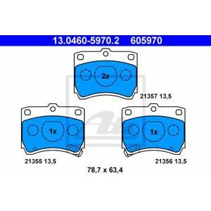 накладки ATE 13.0460-5970.2
