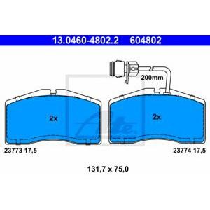 накладки ATE 13.0460-4802.2 
