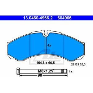 накладки ATE 13.0460-4966.2
