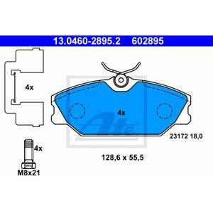 накладки ATE 13.0460-2895.2 