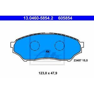накладки ATE 13.0460-5854.2 