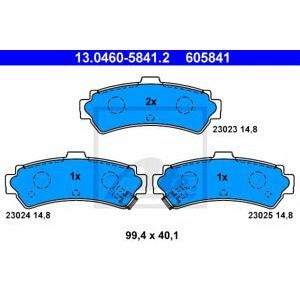 накладки ATE 13.0460-5841.2 