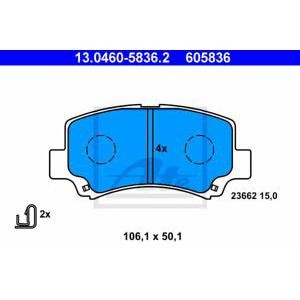 накладки ATE 13.0460-5836.2