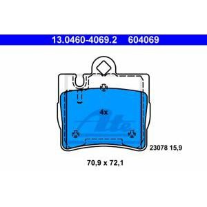 накладки ATE 13.0460-4069.2 
