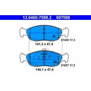 накладки ATE 13.0460-7088.2