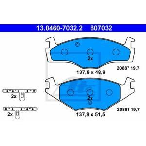 накладки ATE 13.0460-7032.2 