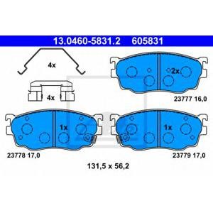 накладки ATE 13.0460-5831.2 