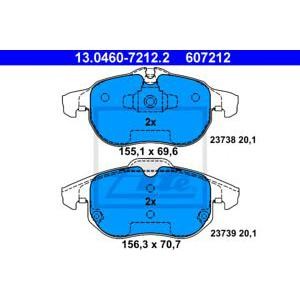 накладки ATE 13.0460-7212.2 
