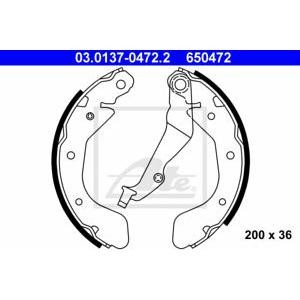 комплект спирачни челюсти ATE 03.0137-0472.2 