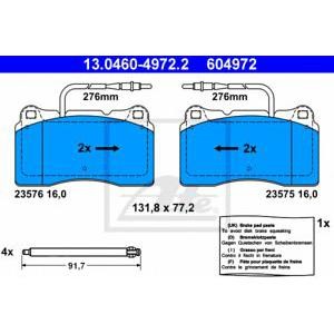 накладки ATE 13.0460-4972.2 