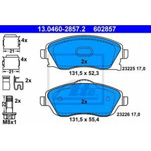 накладки ATE 13.0460-2857.2 