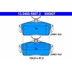 накладки ATE 13.0460-5807.2 