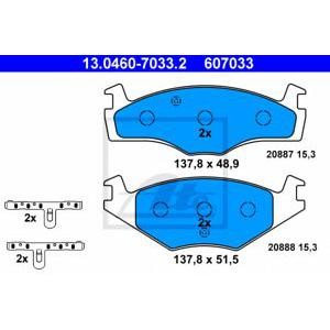 накладки ATE 13.0460-7033.2