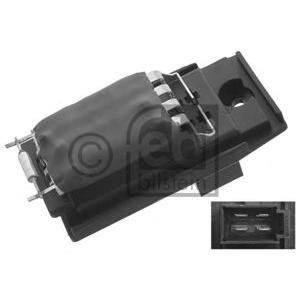 съпротивление, вентилатор за вътрешно пространство FEBI BILSTEIN 45415 