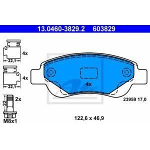 накладки ATE 13.0460-3829.2 