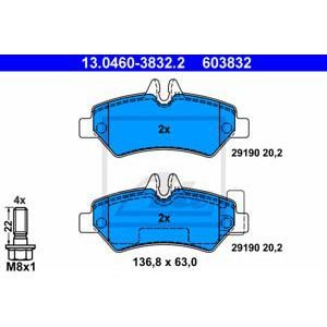накладки ATE 13.0460-3832.2 