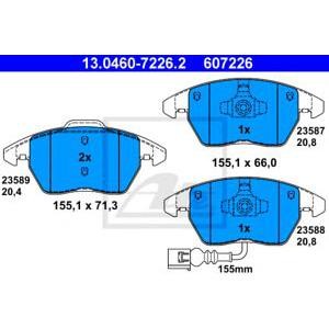 накладки ATE 13.0460-7226.2 