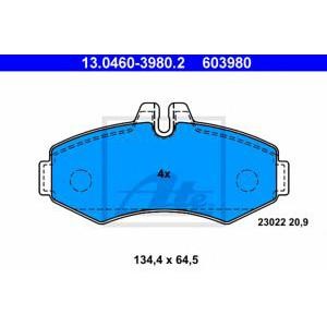 накладки ATE 13.0460-3980.2