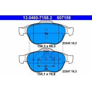накладки ATE 13.0460-7158.2