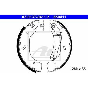 комплект спирачни челюсти ATE 03.0137-0411.2 