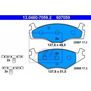 накладки ATE 13.0460-7059.2