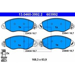 накладки ATE 13.0460-3992.2