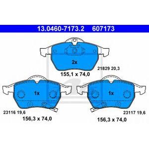 накладки ATE 13.0460-7173.2