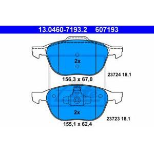 накладки ATE 13.0460-7193.2 