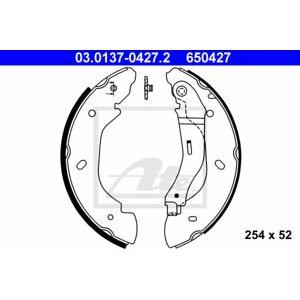 комплект спирачни челюсти ATE 03.0137-0427.2 
