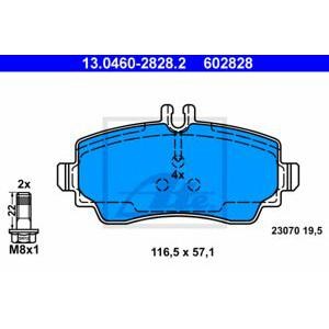 накладки ATE 13.0460-2828.2 