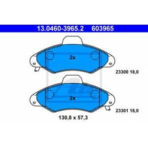 накладки ATE 13.0460-3965.2 