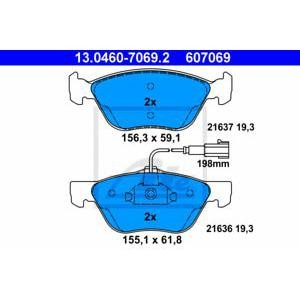 накладки ATE 13.0460-7069.2 