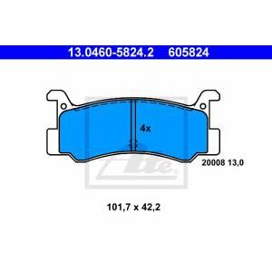 накладки ATE 13.0460-5824.2 