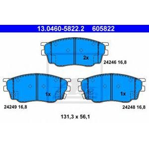 накладки ATE 13.0460-5822.2 
