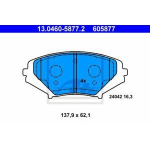 накладки ATE 13.0460-5877.2