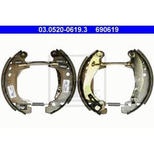 комплект спирачни челюсти ATE 03.0520-0619.3 